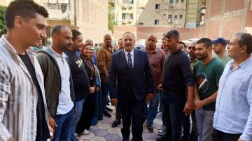 رئيس مياه القناة الجديد : التواصل المباشر مع جميع العاملين والاستماع لملاحظاتهم