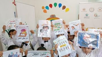 صناع الخير تنظم احتفالية بالبحيرة بمناسبة اليوم العالمي للطفل