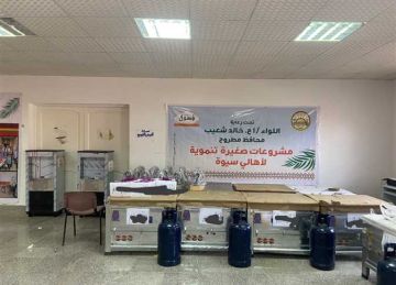 قافلة تنموية بسيوة لدعم الأسر الأولى بالرعاية وتوفير مشروعات صغيرة للمرأة