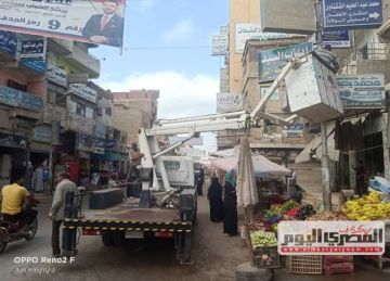 لافتات وبنرات دعائية.. إزالة 36 إعلانا مخالفا خلال حملات في كفر الشيخ