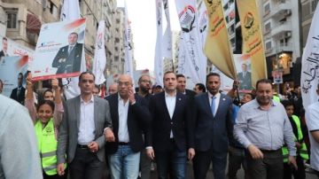 مسيرة حاشدة في الإسكندرية لحث المواطنين على المشاركة في انتخابات مجلس النواب 2025 مسيرة حاشدة في الإسكندرية لحث المواطنين على المشاركة في انتخابات مجلس النواب 2025