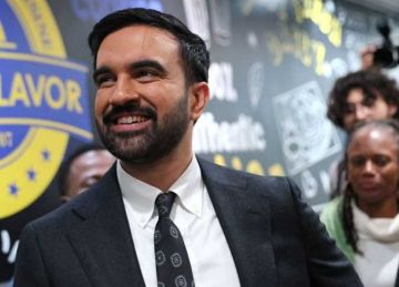 إزيك يا باشا .. زهران ممداني يداعب قطا في نيويورك باللهجة المصرية إزيك يا باشا .. زهران ممداني يداعب قطا في نيويورك باللهجة المصرية