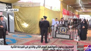 استقرار أمني.. سهولة ويسر في سير انتخابات النواب بشمال سيناء.. فيديو