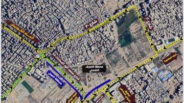 الإسكندرية.. تحويلة مرورية بشارع 45 لاستكمال مشروع كوبري سليمان عزت الإسكندرية.. تحويلة مرورية بشارع 45 لاستكمال مشروع كوبري سليمان عزت