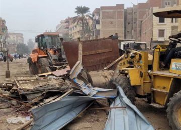 رفع إشغالات وعربات كارو وإزالة إعلانات مخالفة خلال حملة مكبرة في القليوبية رفع إشغالات وعربات كارو وإزالة إعلانات مخالفة خلال حملة مكبرة في القليوبية