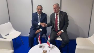 وزير الخارجية يلتقي نظيره اللبناني على هامش المنتدى الإقليمي للاتحاد من أجل المتوسط