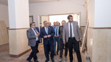 جولة موسعة لرئيس جامعة طنطا لتفقد سير العمل بالمشروعات الإنشائية جولة موسعة لرئيس جامعة طنطا لتفقد سير العمل بالمشروعات الإنشائية