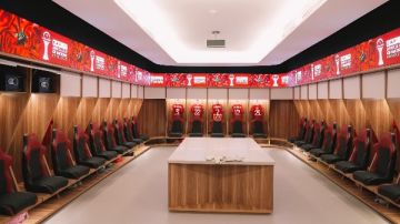 شاهد.. غرفة ملابس الأهلي قبل مواجهة الجيش الملكي المغربي بدوري أبطال إفريقيا