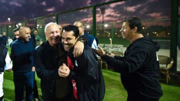 أبوريدة يدعم المنتخب الوطني المشارك في كأس العرب