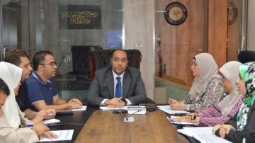 نائب محافظ المنوفية يتابع نسب إنجاز مشروعات الخطة الإستثمارية