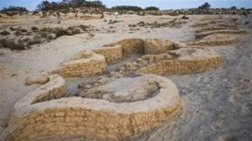 اكتشاف قلعة عسكرية جديدة من عصر الدولة الحديثة على طريق حورس الحربي بسيناء