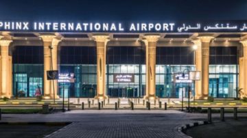 المصرية للمطارات: طاقة مطار سفنكس الاستيعابية 1.2 مليون راكب سنويا