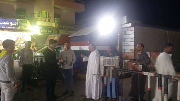 حملة مسائية مكبرة لحي شمال الغردقة لإزالة الإشغالات وفرض الانضباط بعدة مناطق