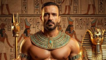 علي معلول يشارك في تريند الزي الفرعوني احتفالا بافتتاح المتحف الكبير علي معلول يشارك في تريند الزي الفرعوني احتفالا بافتتاح المتحف الكبير