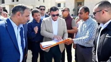 وزير الإسكان يتفقد مشروعي M8 by the lake وبوغاز توصيل المياه لبحيرة نيو مارينا وزير الإسكان يتفقد مشروعي M8 by the lake وبوغاز توصيل المياه لبحيرة نيو مارينا