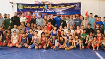 وفد وزارة الرياضة يتفقد مراكز الموهبة والبطل الأولمبي بالمنوفية وفد وزارة الرياضة يتفقد مراكز الموهبة والبطل الأولمبي بالمنوفية