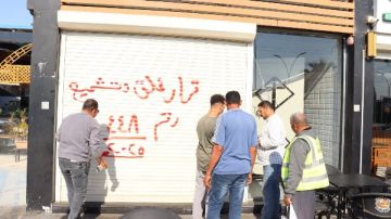 جهاز الشيخ زايد: غلق وتشميع 15 محلا تجاريا مخالفا بالممشى السياحي