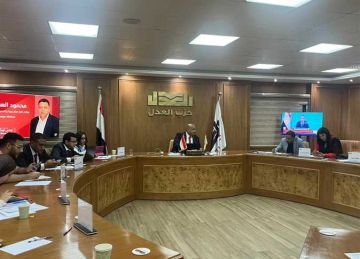 غرفة عمليات حزب العدل تتابع سير انتخابات مجلس النواب 2025