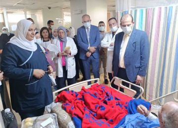 نائب وزير الصحة يتفقد مستشفى شبرا العام ويوجه بإصلاح الأجهزة خلال أسبوعين