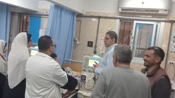 توجيهات عاجلة من وكيل صحة المنوفية بعد زيارة مستشفى الشهداء
