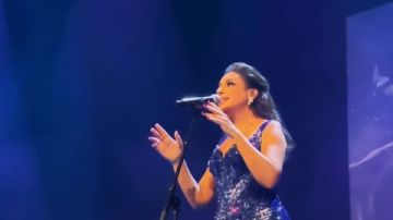 أنغام تتألق من جديد في حفلها بباريس