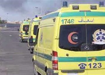 إصابة 5 أشخاص في تصادم سيارتي ميكروباص ونقل بمحور المحمودية غرب الإسكندرية