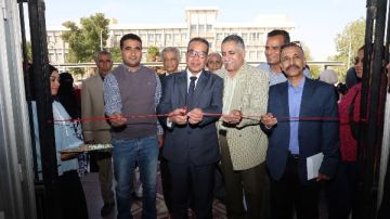 اهتم بالمرأة الريفية..كلية التربية بجامعة قنا تنظم المعرض الفني الثالث اهتم بالمرأة الريفية..كلية التربية بجامعة قنا تنظم المعرض الفني الثالث