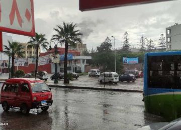 نوة المكنسة تضرب غرب الإسكندرية بأمطار رعدية (صور)