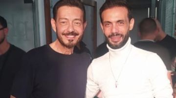 أحمد زاهر وشريف إدريس من مسلسل لعبة وقلبت بجد 