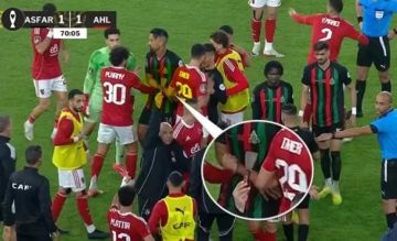 الأهلي يشكوى الجيش المغربي لـ كاف بعد واقعة سكينة المعجون 