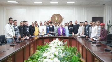 تسليم 36 عقد لشباب مصريين للعمل في مجال الزراعة بالأردن