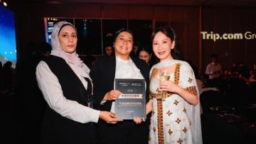 تنشيط السياحة تفوز بجائزة الشريك العالمى بمنصة صينية