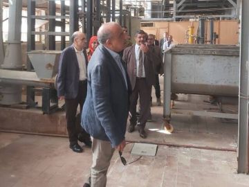 جولة وزارية لتفقد مجمع الوحدات التكنولوجية بأنشاص جولة وزارية لتفقد مجمع الوحدات التكنولوجية بأنشاص