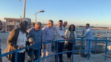 رئيس مياه البحر الأحمر يشدد على الالتزام بالمعايير القياسية في محطة الصرف الصحي الثلاثية رئيس مياه البحر الأحمر يشدد على الالتزام بالمعايير القياسية في محطة الصرف الصحي الثلاثية