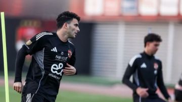 زيزو ينتظم بالتدريبات الجماعية للأهلي