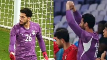 سعادة محمد الشناوي بتصديات مصطفى شوبير لركلات الترجيح.. شاهد