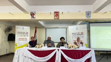 صحح مفاهيمك.. الأوقاف تنظم قافلة دعوية بكلية التربية للطفولة بجامعة بورسعيد