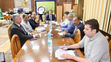 محافظ المنوفية يناقش موقف تسليم مشروعات الصرف الصحي بقرى أشمون والشهداء محافظ المنوفية يناقش موقف تسليم مشروعات الصرف الصحي بقرى أشمون والشهداء