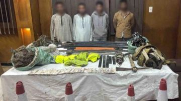 تنكروا فى ملابس عمال .. القبض على عصابة سرقة كبلات الانترنت بسوهاج