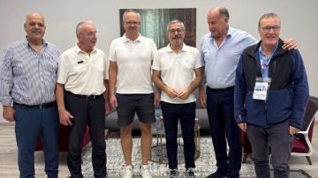 عمدة سوهل الألمانية يشيد بروعة تنظيم بطولة كأس العالم للرماية بالعاصمة الإدارية عمدة سوهل الألمانية يشيد بروعة تنظيم بطولة كأس العالم للرماية بالعاصمة الإدارية