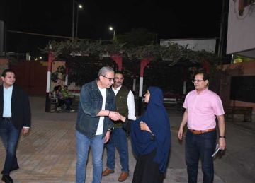 محافظ الفيوم يتفقد عددا من لجان التصويت بانتخابات مجلس النواب خلال الفترة المسائية