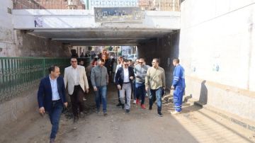 محافظ المنوفية يتفقد أعمال تطوير ورفع كفاءة نفق البساتين بحي غرب شبين الكوم محافظ المنوفية يتفقد أعمال تطوير ورفع كفاءة نفق البساتين بحي غرب شبين الكوم