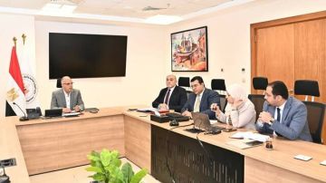 مصر تواصل تطوير مشروع المسار الناقل لمياه الصرف الزراعي بنسبة تنفيذ 85 مصر تواصل تطوير مشروع المسار الناقل لمياه الصرف الزراعي بنسبة تنفيذ 85