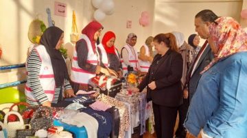 بمشاركة 90 عارضة..افتتاح معرض أندية الفتاة بمراكز شباب الإسكندرية