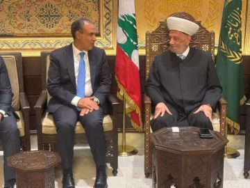 وزير الخارجية يؤكد حرص القاهرة على مواصلة تعزيز التعاون مع دار الفتوى اللبنانية وتوطيد الروابط التاريخية
