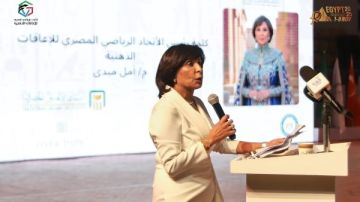 أمل مبدى تشكر اللجنة الأولمبية برئاسة ياسر إدريس: تكليف جديد لخدمة الرياضة المصرية