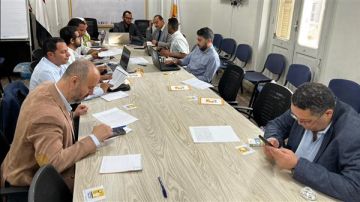 انتخابات النواب.. غرفة عمليات الحزب المصري الديمقراطي تتابع سير عملية التصويت انتخابات النواب.. غرفة عمليات الحزب المصري الديمقراطي تتابع سير عملية التصويت