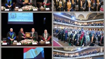 كلية طب الأسنان جامعة القاهرة تحتفل بتخريج الدفعة 96 بالقاعة الكبرى