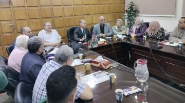 ندوة للتثفيف العمالي بشركة مياه الشرب والصرف الصحى بكفر الشيخ.. صور ندوة للتثفيف العمالي بشركة مياه الشرب والصرف الصحى بكفر الشيخ.. صور