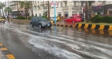 أمطار وانخفاض الحرارة بالإسكندرية خلال ساعات بسبب نوة المكنسة